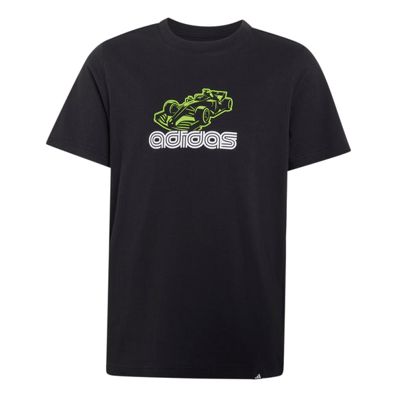 Polera para niño Adidas J Moto 1 en color negro