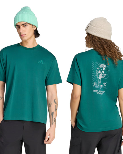 Polera outdoor Terrex U Wanderer G T en color verde