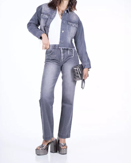 JEANS ELLUS 90'S TIRO ULTRA ALTO LIGHT