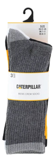 CALCETA CAT FOUNDATION CREW 3PACK