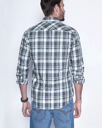 CAMISA HOMBRE FEROUCH CHECK CALIFORNIA FJ