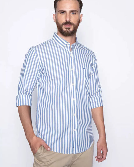 CAMISA HOMBRE FEROUCH LISTADA NEW YORK F
