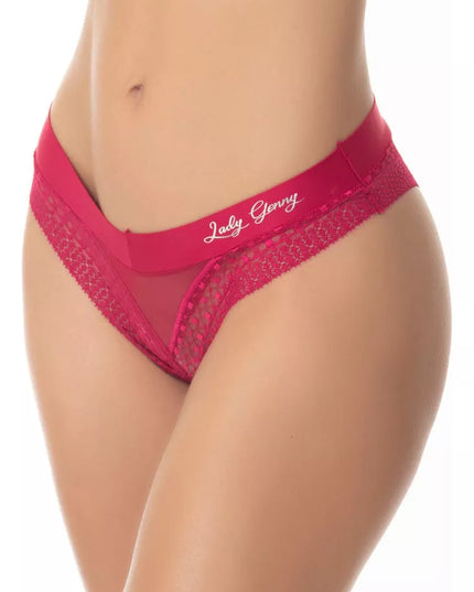 TANGA LADY GENNY ENCAJE Y MALLA
