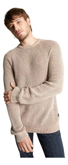 SWEATER FOSTER INTERIOR ESCOCES/LAVADO