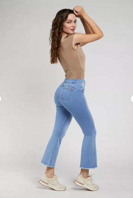 JEANS AMALIA FLARE CROP