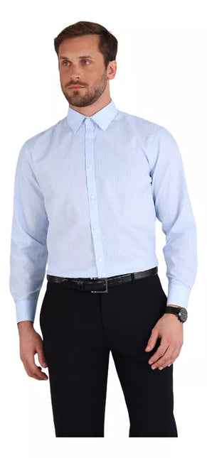 CAMISA VAN HEUSEN SIN BOLSILLO LMG 33 - 34