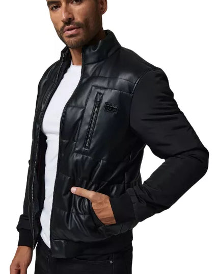 CHAQUETA J.J.O JACKET PU AND NYLON