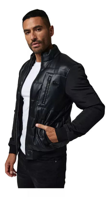 CHAQUETA J.J.O JACKET PU AND NYLON