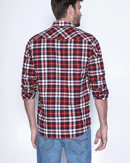 CAMISA HOMBRE FEROUCH CUADRO BALTIMORE FJ