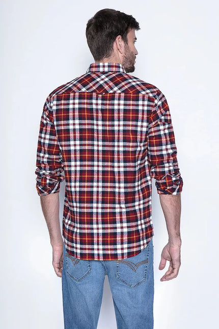 CAMISA HOMBRE FEROUCH CUADRO BALTIMORE FJ