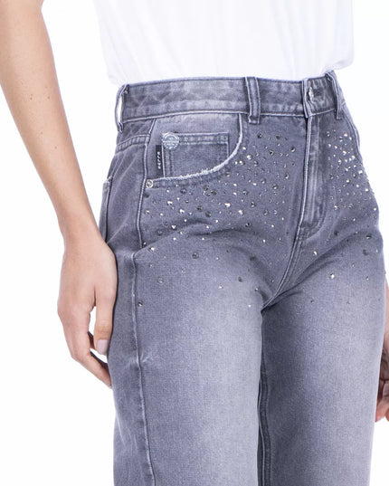 JEANS ELLUS 90'S TIRO ULTRA ALTO LIGHT