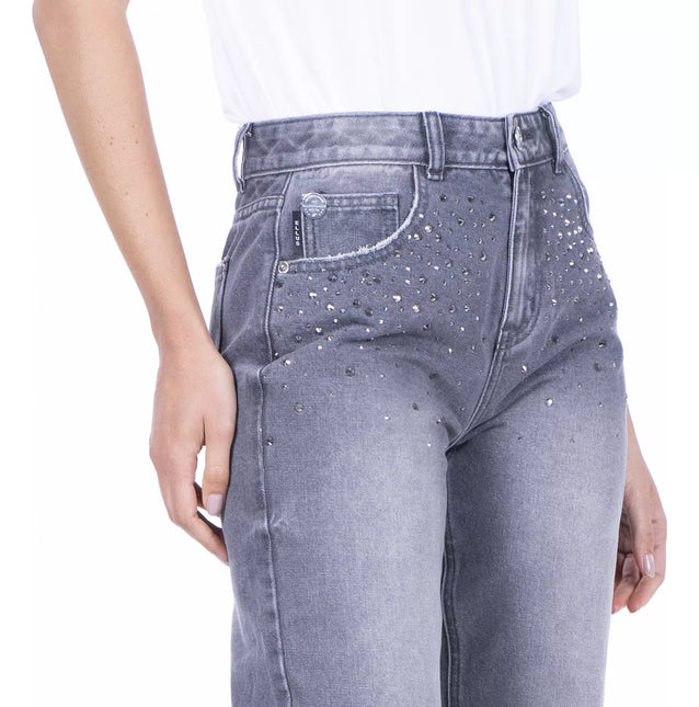 JEANS ELLUS 90'S TIRO ULTRA ALTO LIGHT