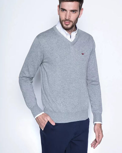 SWEATER HOMBRE FEROUCH MELANGE SMART CASUAL L/S