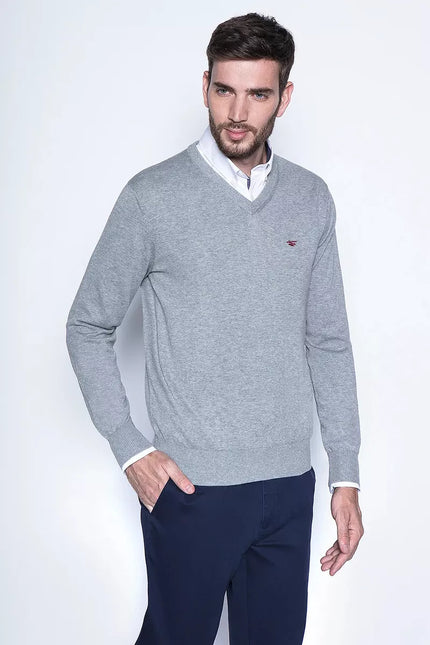 SWEATER HOMBRE FEROUCH MELANGE SMART CASUAL L/S