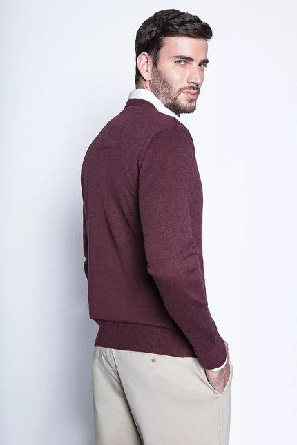 SWEATER HOMBRE FEROUCH MELANGE SMART CASUAL L/S