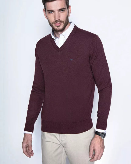 SWEATER HOMBRE FEROUCH MELANGE SMART CASUAL L/S