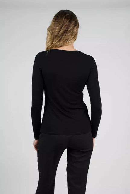 POLERA GIVE APLIC. CUELLO ESTAMPADA