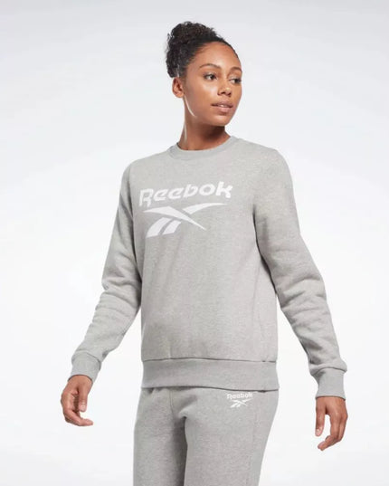 POLERON REEBOK ID BIG LOGO FLEECE CREW