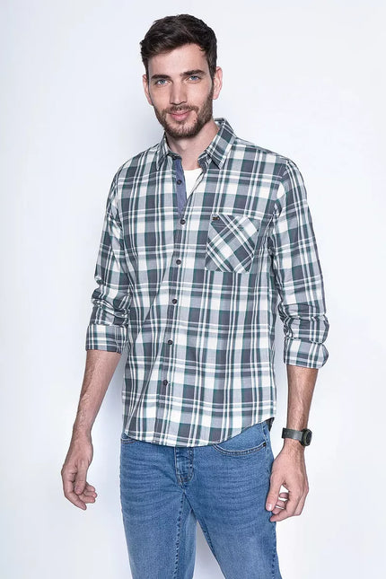 CAMISA HOMBRE FEROUCH CHECK CALIFORNIA FJ