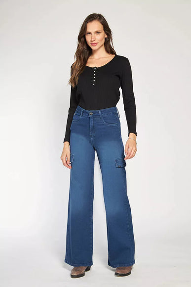 JEANS AMALIA WIDE LEG - MAWI