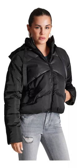 PARKA J.J.O BI TELA CON GORRO DESMONTABLE