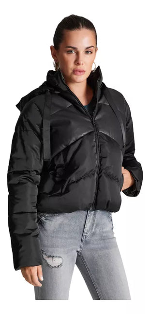 PARKA J.J.O BI TELA CON GORRO DESMONTABLE