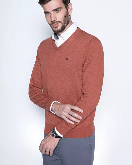 SWEATER HOMBRE FEROUCH MELANGE SMART CASUAL L/S