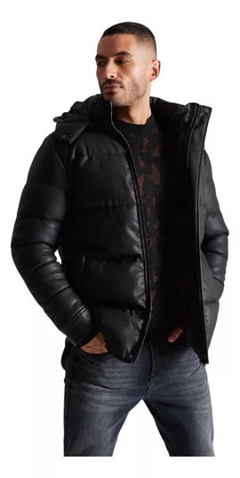 PARKA J.J.O PU LONG FIT