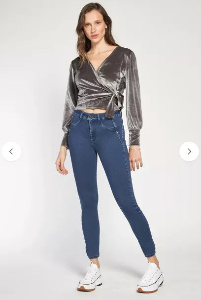 JEANS AMALIA HIGH WAIST TACHAS