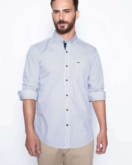 CAMISA HOMBRE FEROUCH ESTAMPADA FJ