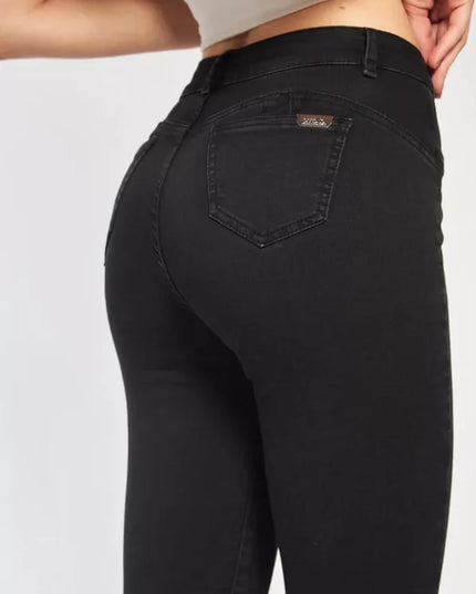 JEANS AMALIA HIGH WAIST CRISTALES
