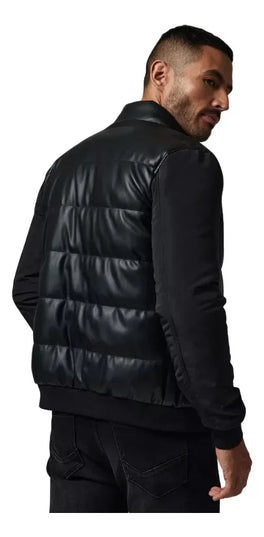 CHAQUETA J.J.O JACKET PU AND NYLON