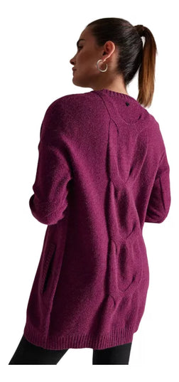 CARDIGAN J.J.O TRENZA EN MANGA