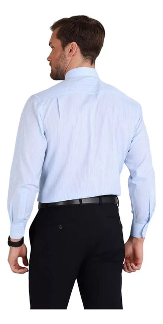 CAMISA VAN HEUSEN SIN BOLSILLO LMG 33 - 34