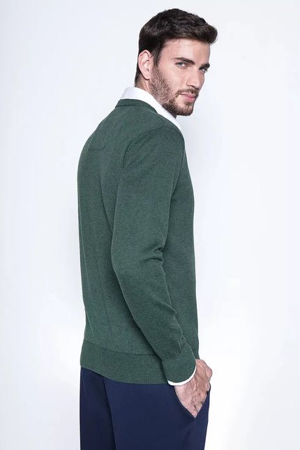 SWEATER HOMBRE FEROUCH MELANGE SMART CASUAL L/S