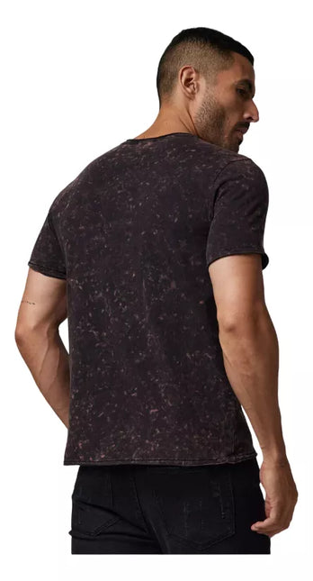 POLERA J.J.O RAW EDGE ACID WASH