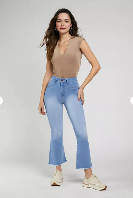 JEANS AMALIA FLARE CROP
