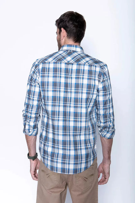 CAMISA HOMBRE FEROUCH CHECK CALIFORNIA FJ