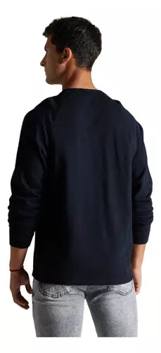 SWEATER J.J.O CREW NECK MESH STICH AND STON - MAWI
