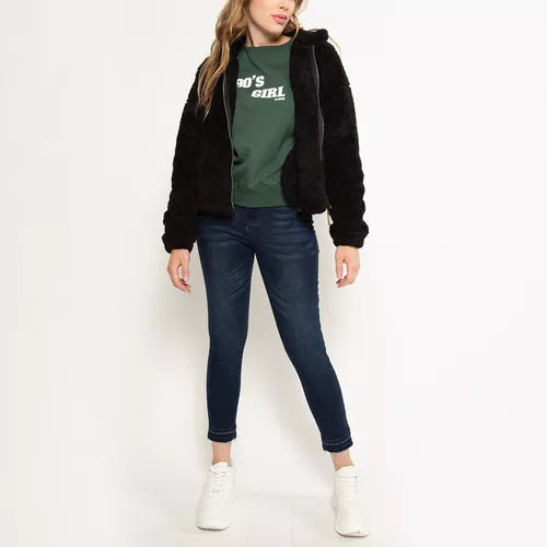 POLERON IL GIOCO HOODIE OVERSIZE FULL ZIPPER