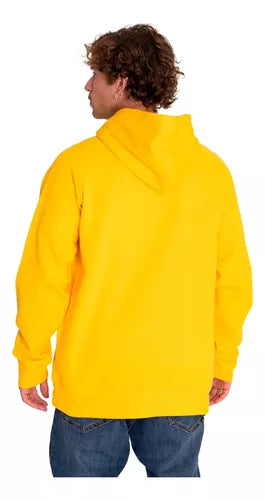 POLERON CAT FLEECE LOGO FULL ZIP HOODIE