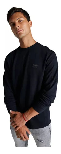 SWEATER J.J.O CREW NECK MESH STICH AND STON - MAWI