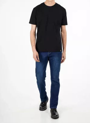 JEANS ELLUS STRAIGHT BASIC MID CINCO BOLSIL