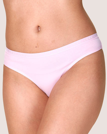 Bikini LADY GENNY Bikini Lady Genny Cotton Spandex en color rosado.