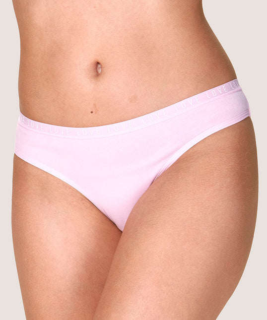 Bikini LADY GENNY Bikini Lady Genny Cotton Spandex en color rosado.