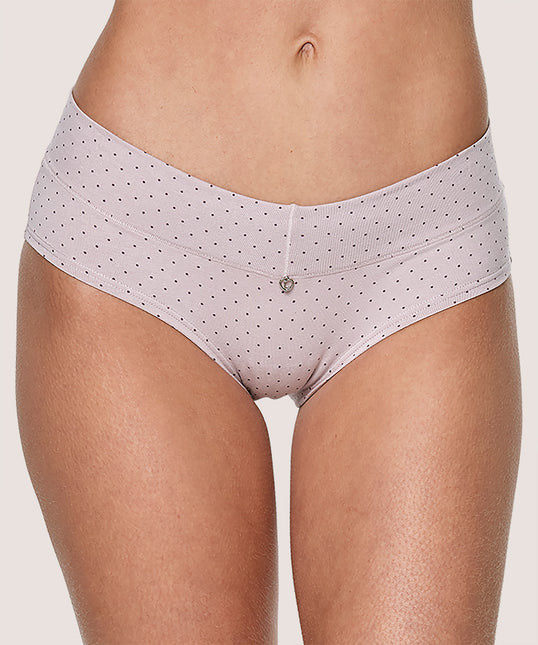 Pantaleta Lady Genny de algodón y spandex en color rosa