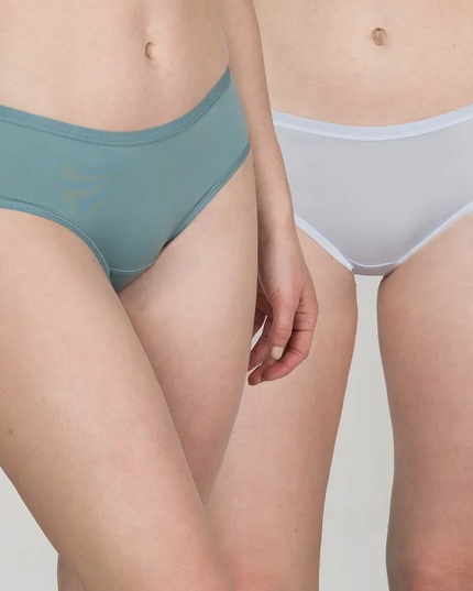 PACK 2 PANTALETA INTIME POLIAMIDA RECICLADA
