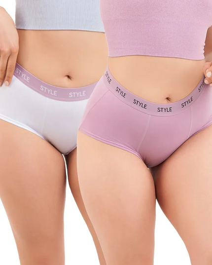 PACK 2 PANTALETA INTIME TIPO BOXER