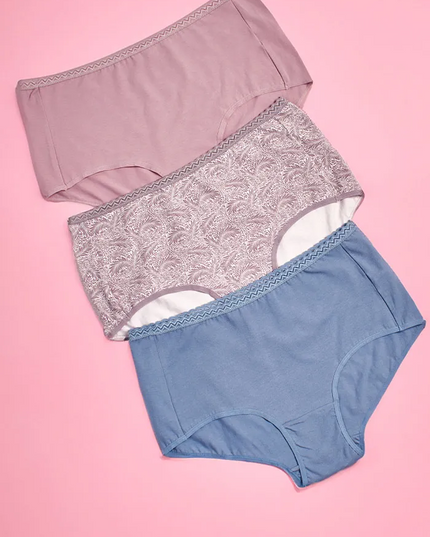 PACK 3 PANTALETA INTIME ALTA