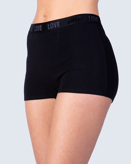 PANTALETA LADY GENNY TIPO BOXER COTTON SPANDEX